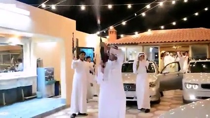 Saudi Firing at Wedding Awesome video