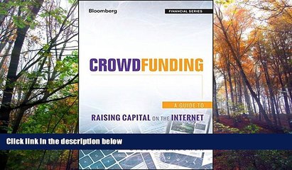 PDF  Crowdfunding: A Guide to Raising Capital on the Internet (Bloomberg Financial) Steven Dresner