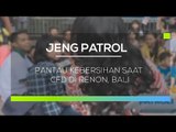 Pantau Kebersihan Saat CFD di Renon, Bali - Jeng Patrol