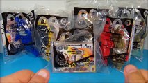 2013 SABAN S POWER RANGERS MEGAFORCE SET OF 6 McDONALD S HAPPY MEAL TOY S VIDEO REVIEW