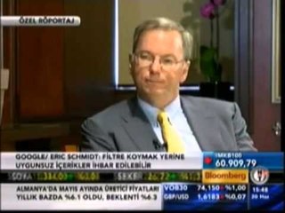 Google / Schmidt: Filtre yerine uygunsuz içerik ihbar edilebilir