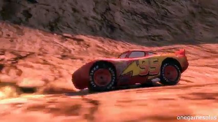 Lightning McQueen New location Mountain terrible fall Crash test Jumps Off Mountain - YouTube