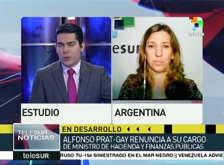 Argentina: tras renuncia de ministro Prat, dividen cartera de economía