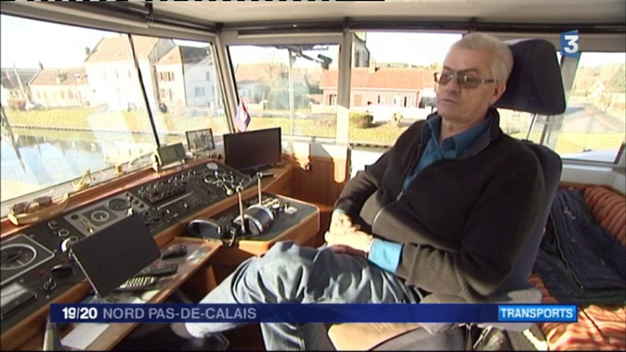19/20 France 3 Nord-Pas-de-Calais du 26 décembre 2016 : canal Seine-Nord