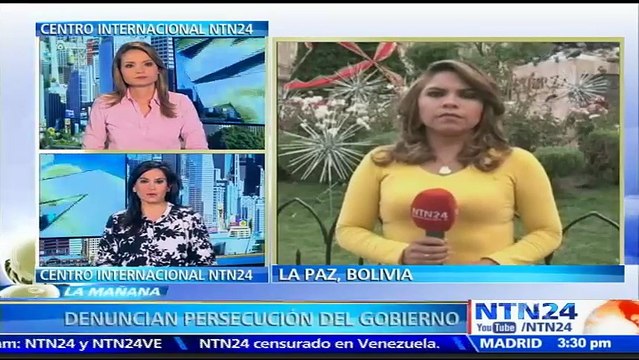 Líderes de oposición bolivianos denuncian ser víctimas de una persecución por el Gobierno de Evo Morales