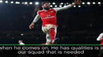 Giroud mentally strong - Wenger