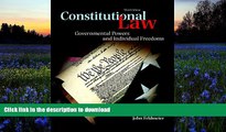 READ book  Constitutional Law: Governmental Powers and Individual Freedoms (3rd Edition) READ