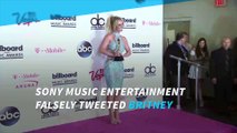 Sony Music, Bob Dylan falsely tweet Britney Spears dead