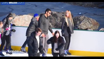 Farrah Abraham goes ice skating with her ex Simon Saran in NYC - By Shining News FH