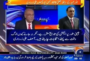 Asif Zardari Kia Deal Kar Kay Ayain Hain? Najam Sethi Reveals
