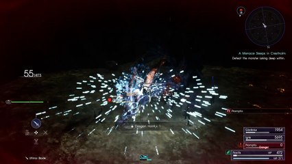 FINAL FANTASY XV A Legend Sleeps in Crestholm: Slaying Manxom