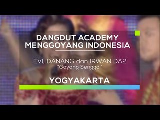 Evi, Danang, dan Irwan DA2 - Goyang Senggol (DAMI 2016 - Yogyakarta)
