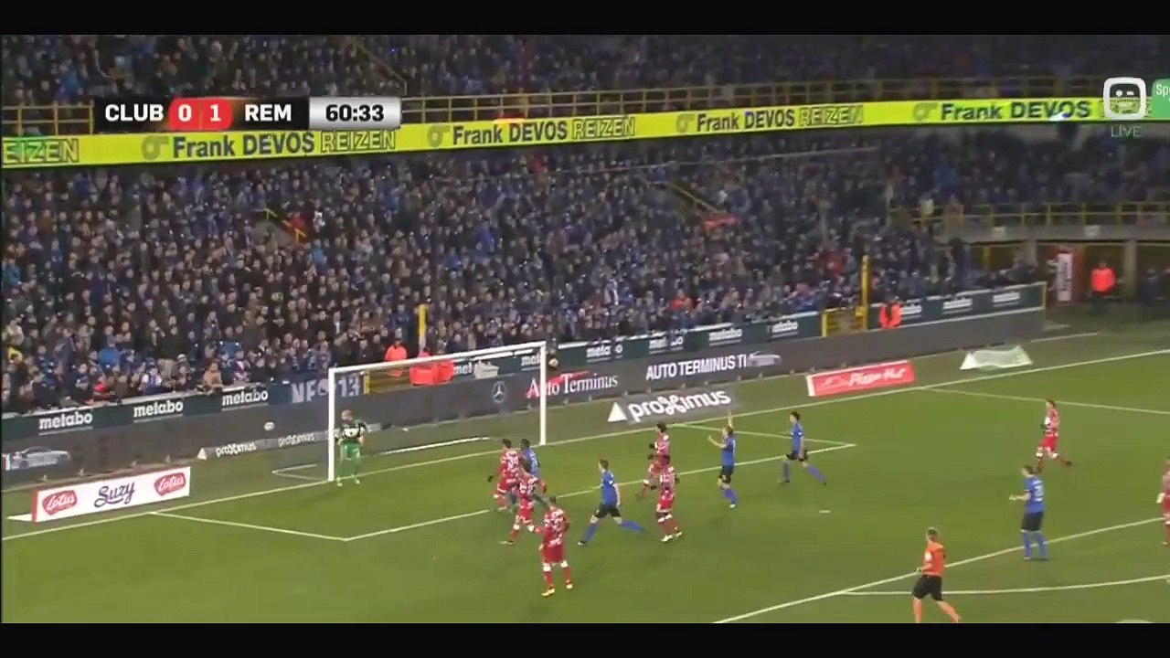 Ricardo van Rhijn Goal - Club Brugge KV 1-1 Mouscron  26-12-2016 (HD)