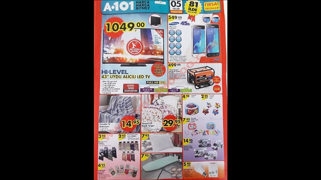 A101 5 Ocak 2017