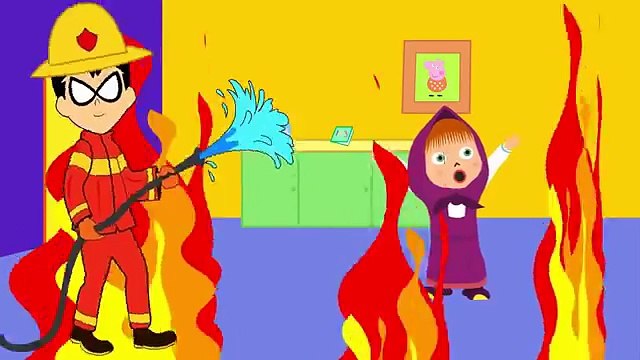 Masha makes makeup in beauty shop Teen Titans falls in love with Masha