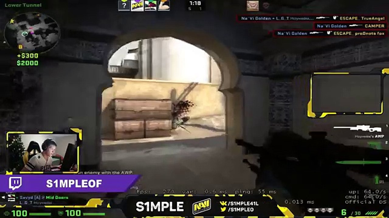 CS:GO - When s1mple plays MatchMaking