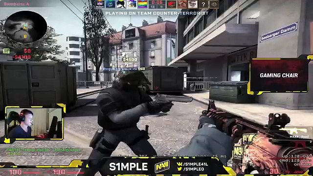 CS:GO - s1mple uses a Na Vi strat