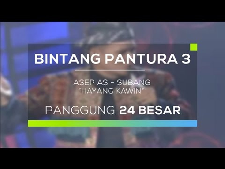 Asep As, Subang - Hayang Kawin (Bintang Pantura 3)