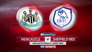 Newcastle Utd 0-1 Sheffield Wed