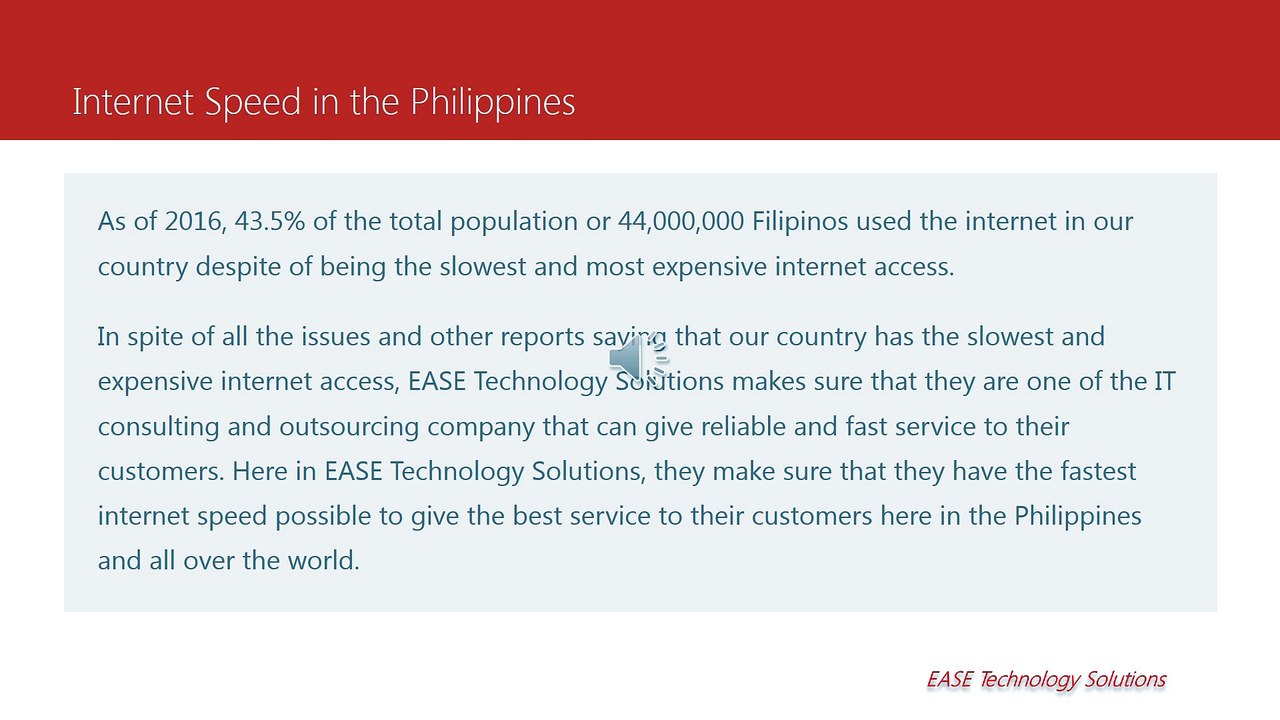 Internet Speed in the Philippines