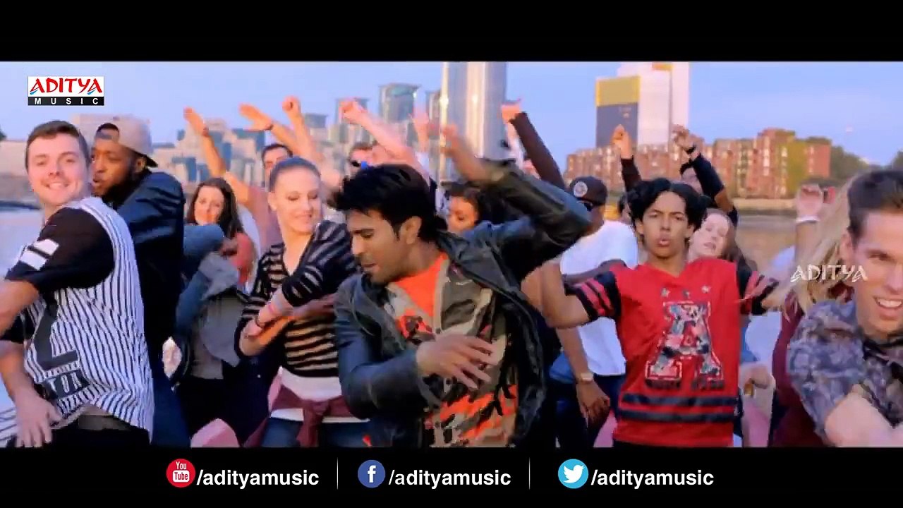 Prathichota Nake Swagatham Full Video Song -- Govindudu Andarivadele Movie -- Ram Charan, Kajal