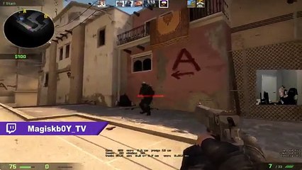 CS:GO - When a pro plays MM ...