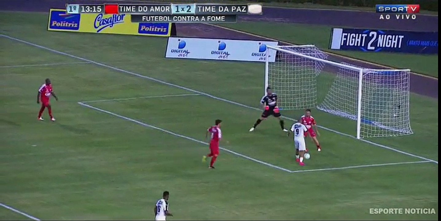 Amigos Alexandre Pires vs Amigos Fernando Pires Denilson Show Trave Jogo Beneficente 26-12-2016 (HD)