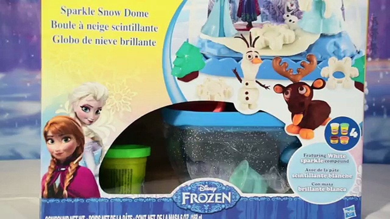 La Reine des Neiges Play Doh, Anna Elsa et Olaf ❄ Jouet de la reine des neiges ❄ FROZEN en français