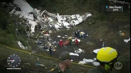 Avião da Chapecoense tinha pouco combustível e excesso de peso