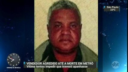Ambulante é espancado até a morte em estação de metrô de São Paulo