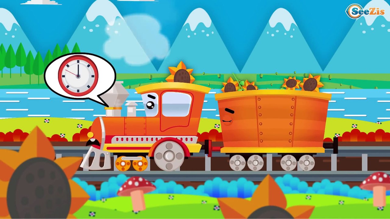 Dessin Animé Pour Apprendre A Compter Dessin animé en français - Apprendre à compter avec un train - La