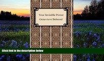 Buy Genevieve Behrend Your Invisible Power: Working Principles and Concrete Examples in Applied