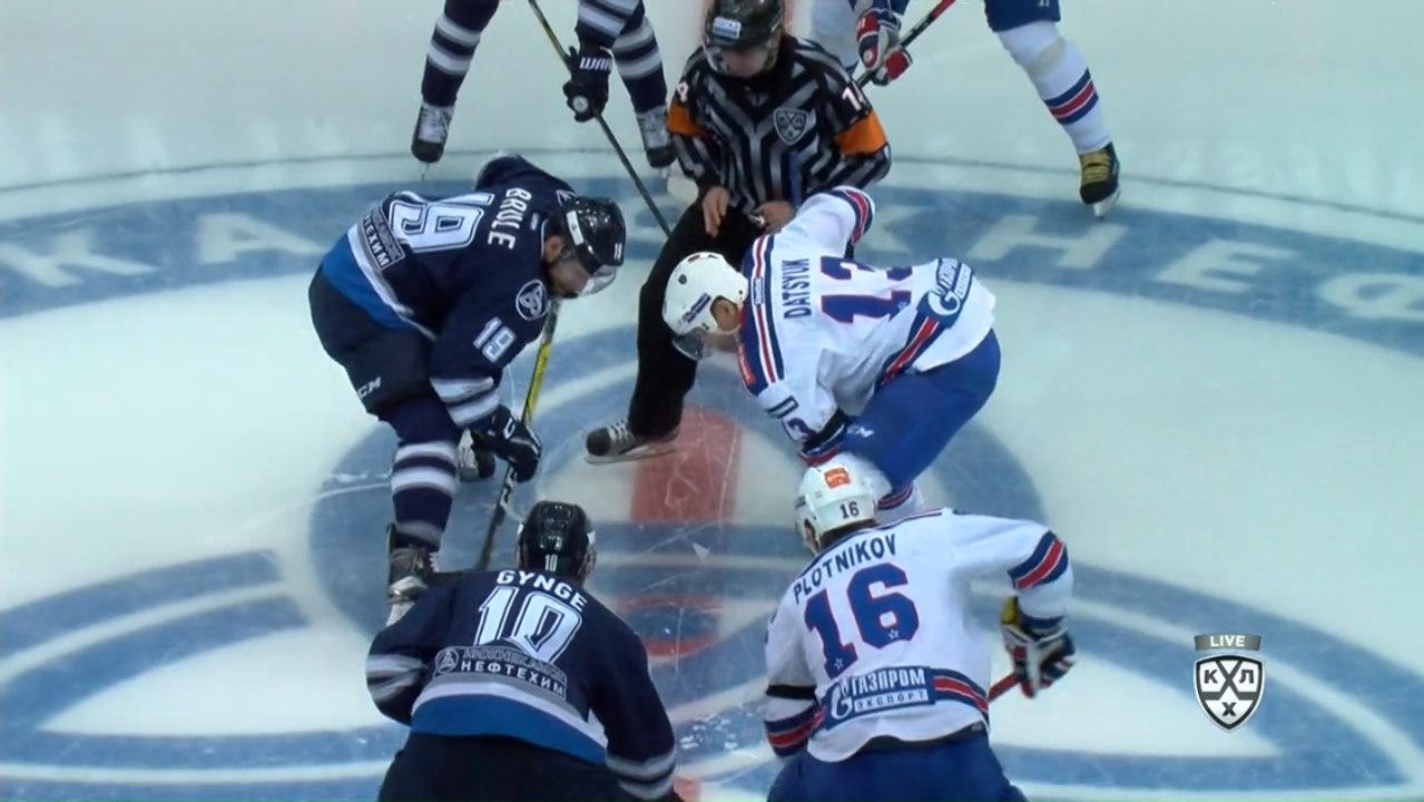 KHL - Neftekhimik Nizhnekamsk vs. SKA Saint Petersburg - 25.12.2016
