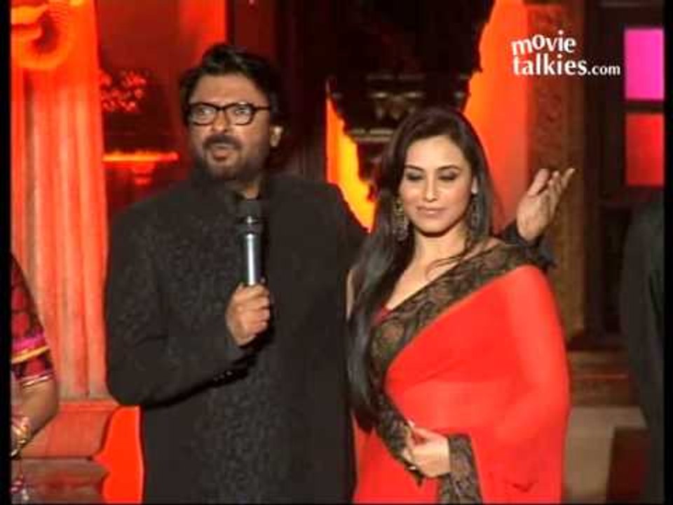 Sanjay Leela Bhansali And Rani Mukerji At 'Saraswati Chandra' Grand Launch