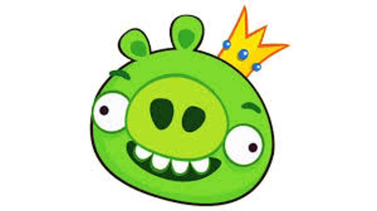 How to Draw King Pig (Angry Birds) Step By Step For Kids
