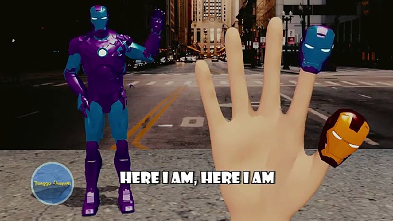 Ironman Finger Family | Nursery Rhymes | 3D Animation From TanggoKids Nursery Rhymes