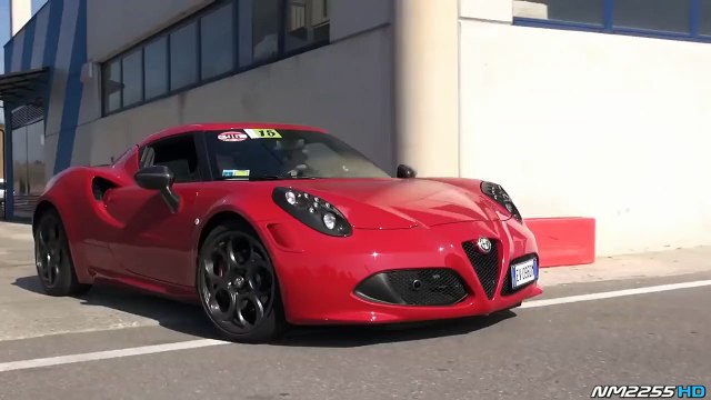 Alfa Romeo 4C 1750 TBi Lovely Exhaust Sound 02