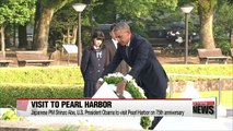 Abe and Obama to visit Pearl Harbor on 75th anniversary of attack