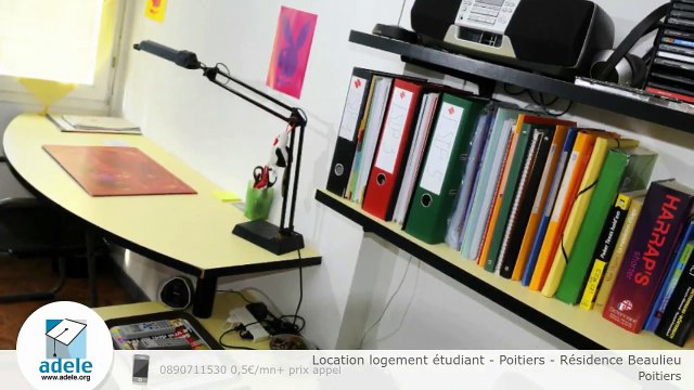 Location logement étudiant - Poitiers - Résidence Beaulieu