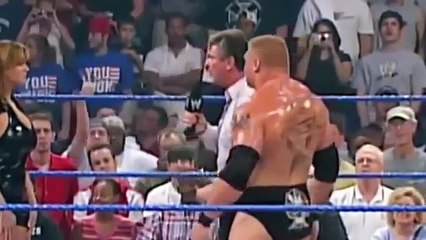Stephanie Mcmahon Vs Brock Lesnar
