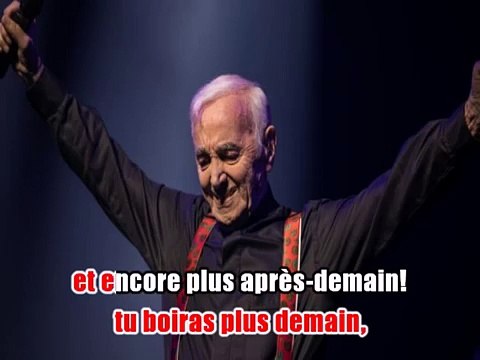 Charles Aznavour - Les deux guitares KARAOKE / INSTRUMENTAL