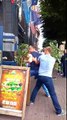 Irish Bouncer knocks Out Guy Causing Trouble Nov 2016