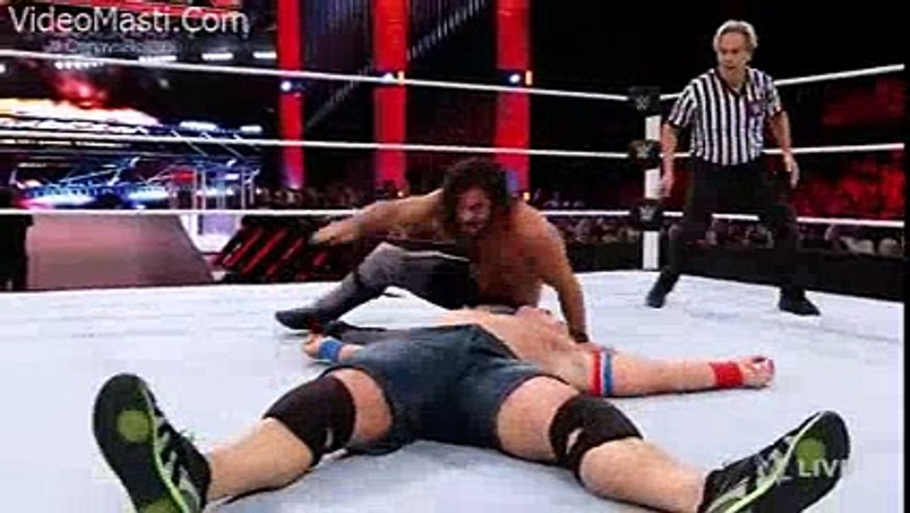 John Cena Vs Seth Rollins Raw - WWE