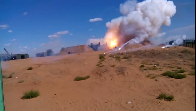 Russian S-300 Epic Fail - Неудачный запуск С-300