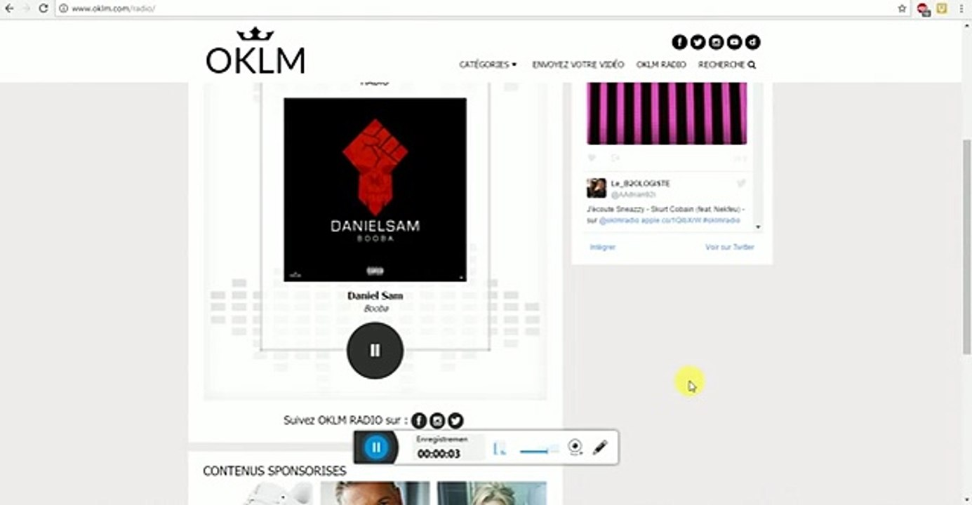 Booba - Daniel Sam  HD