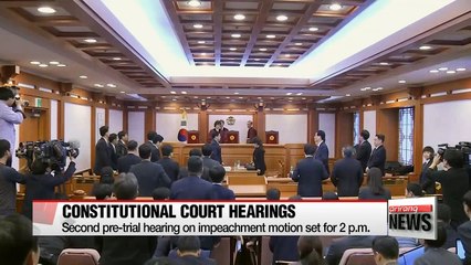 Constitutional Court to hold second preparatory hearing ahead of trial next week