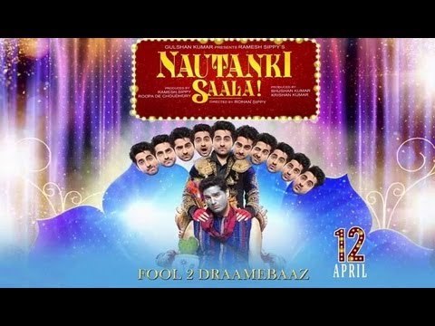 Rohan Sippy, Ayushmann Khurrana And Bhushan Kumar At 'Nautanki Saala!' Trailer Launch