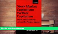 Audiobook Stock Market Capitalism: Welfare Capitalism: Japan and Germany versus the Anglo-Saxons