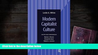 Pre Order Modern Capitalist Culture Leslie A White On CD