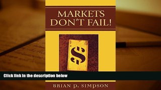 Audiobook Markets Don t Fail! Brian P. Simpson On CD